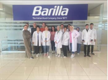 Gıda Kalite KOntrol ve Analizi Programı 2. sınıf Öğrencilerinin Barilla Makarna  fabrikası gezisi
