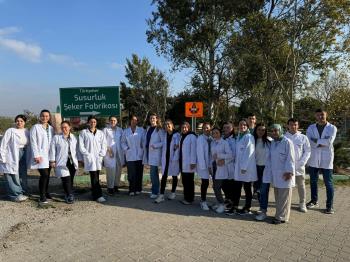 Our 2nd grade students from the Food Quality Control and Analysis Program visited Susurluk Sugar Factory