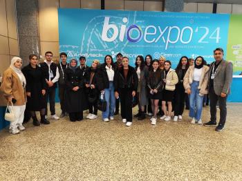 BioExpo 2024 Fuarına bölümümüz öğrencileri katıldı